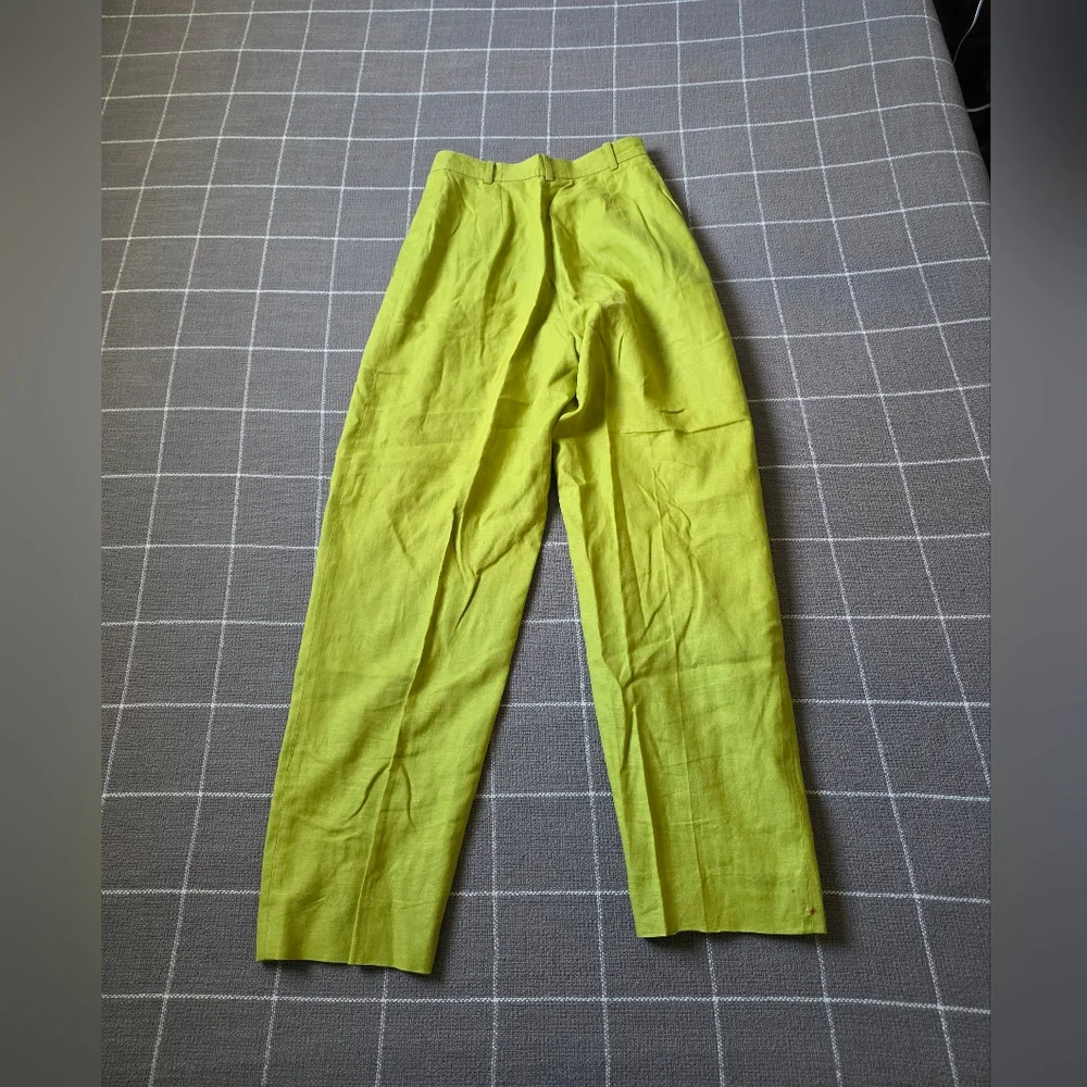 Vtg Gucci Linen Trousers - Picture 9 of 12